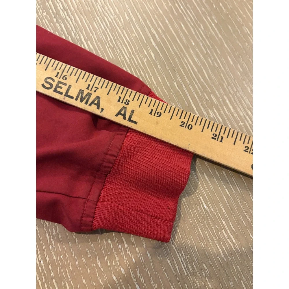 Nike Alabama Crimson Tide Women's Medium Red Pullover Windbreaker Jacket EUC